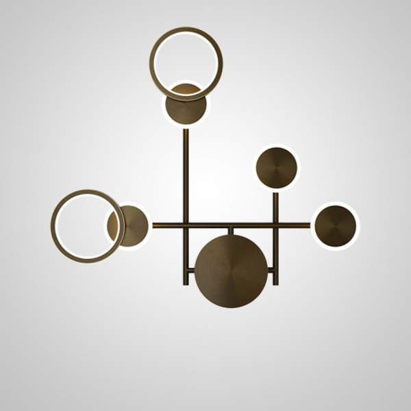 Настенный светильник ZINGY B Black ImperiumLoft