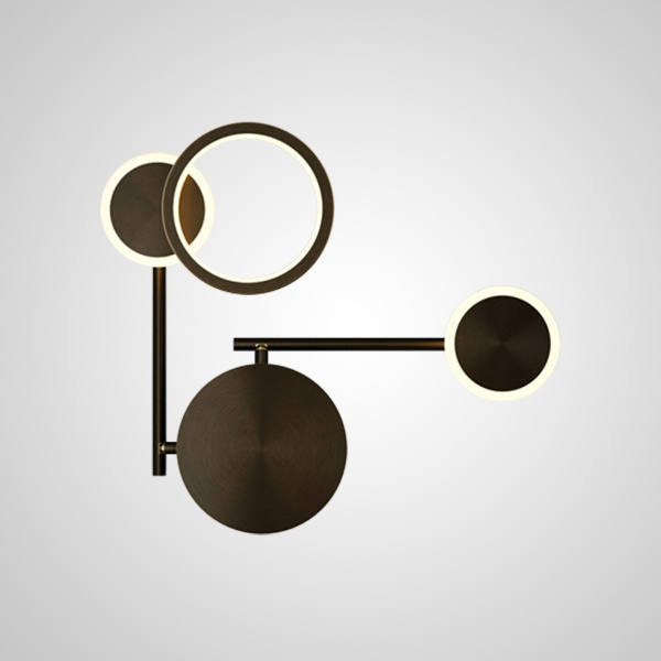 Настенный светильник ZINGY B Black ImperiumLoft