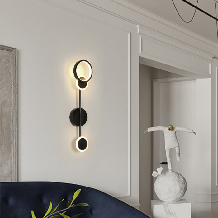 Настенный светильник ZINGY B Black ImperiumLoft