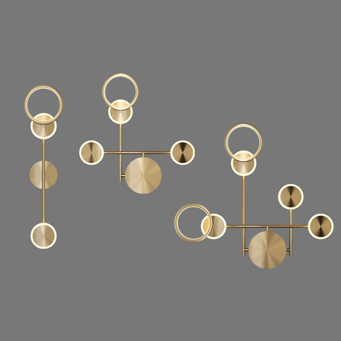 Настенный светильник ZINGY B Black ImperiumLoft