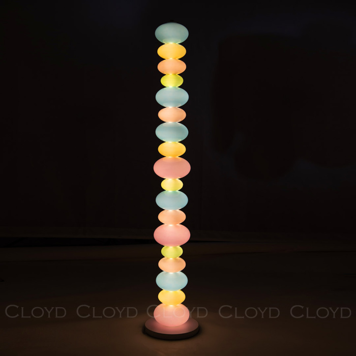 Торшер Cloyd ELTON F1 / выс. 160 см - белый (арт.40176)