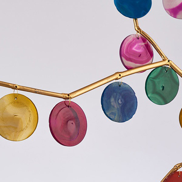 Подвесной светильник AGATE 10 multicolour D60 ImperiumLoft