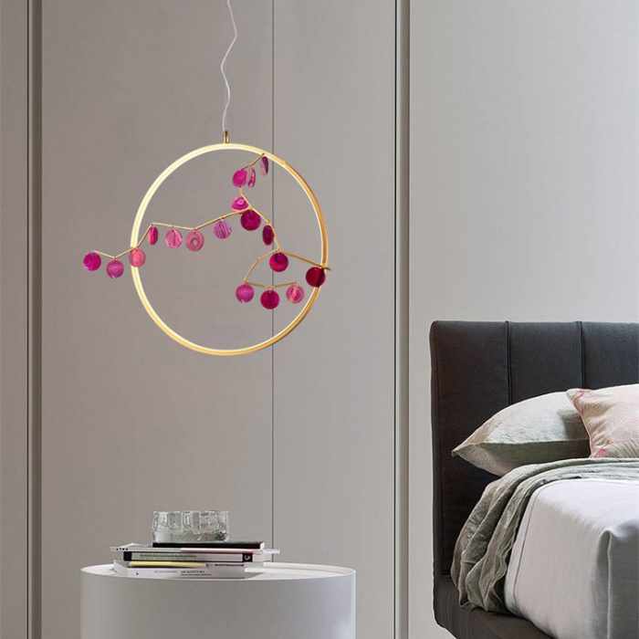 Подвесной светильник AGATE 10 multicolour D60 ImperiumLoft