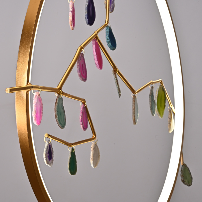 Подвесной светильник AGATE 10 multicolour D60 ImperiumLoft