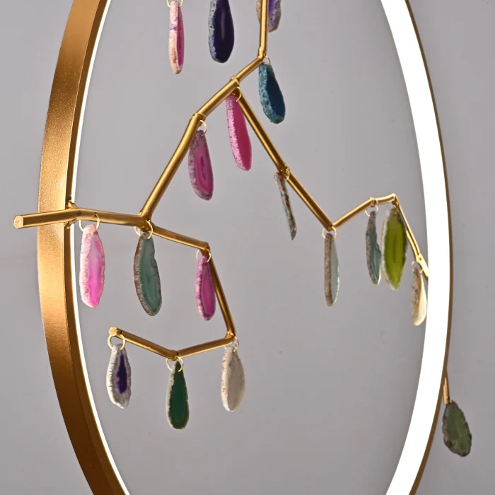 Подвесной светильник AGATE 10 multicolour D60 ImperiumLoft