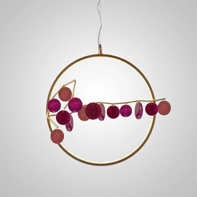 Подвесной светильник AGATE 10 multicolour D60 ImperiumLoft