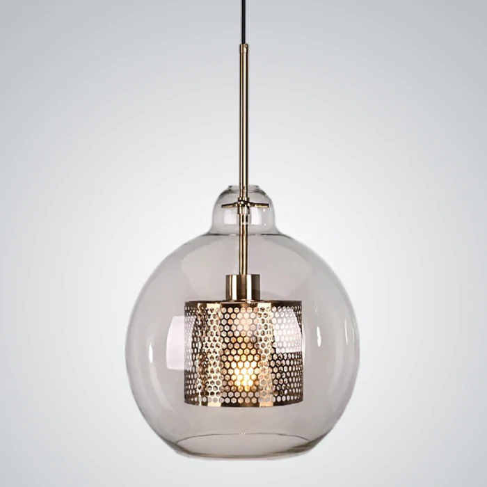 Подвесной светильник CATCH F pear brass D30 ImperiumLoft