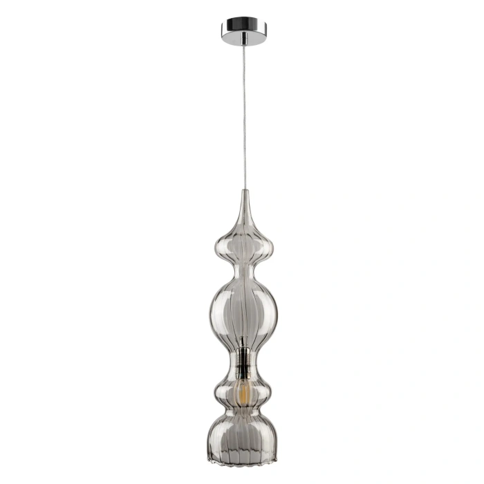 Светильник подвесной Crystal Lux IRIS SP1 A SMOKE