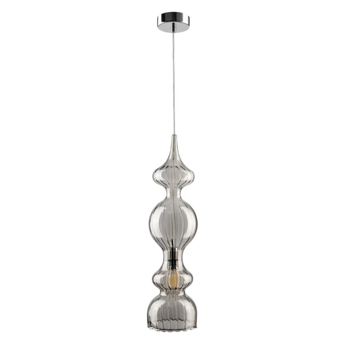Светильник подвесной Crystal Lux IRIS SP1 A SMOKE