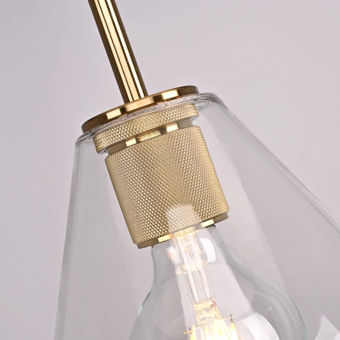 Подвесной светильник RH Utilitaire Funnel Pendant Brass ImperiumLoft