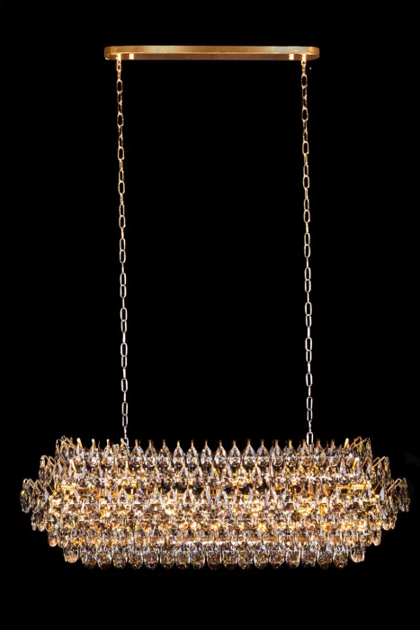 Подвесная люстра Leon Adriana LE6889/1200L GD