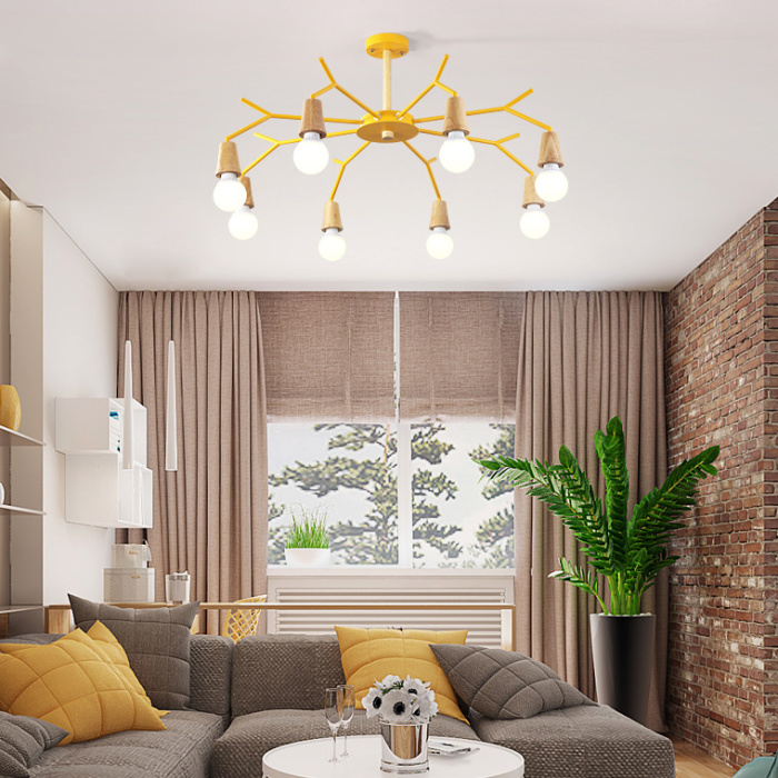 Потолочная люстра LES COLOR D72 Yellow ImperiumLoft