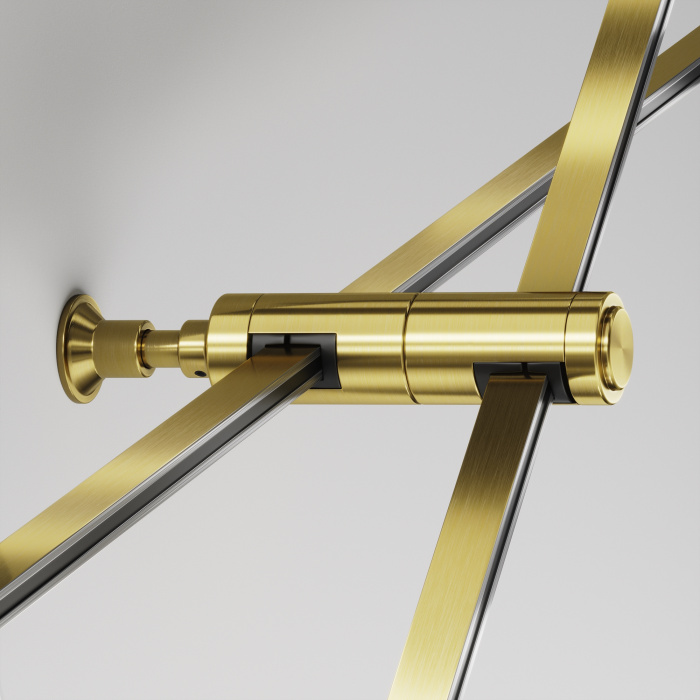 Крепление настенное Wall двойное Flarity латунь Maytoni TRA155CW-D1-BS