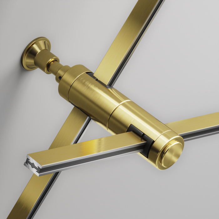 Крепление настенное Wall двойное Flarity латунь Maytoni TRA155CW-D1-BS