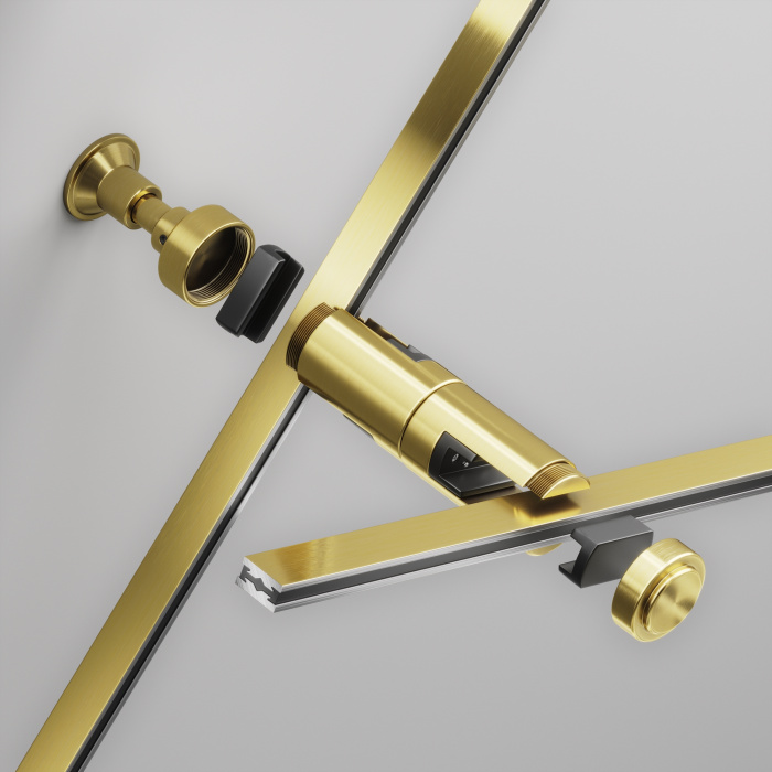 Крепление настенное Wall двойное Flarity латунь Maytoni TRA155CW-D1-BS