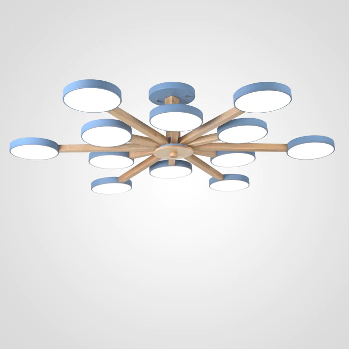 Потолочный светильник TURNA L12 Blue ImperiumLoft