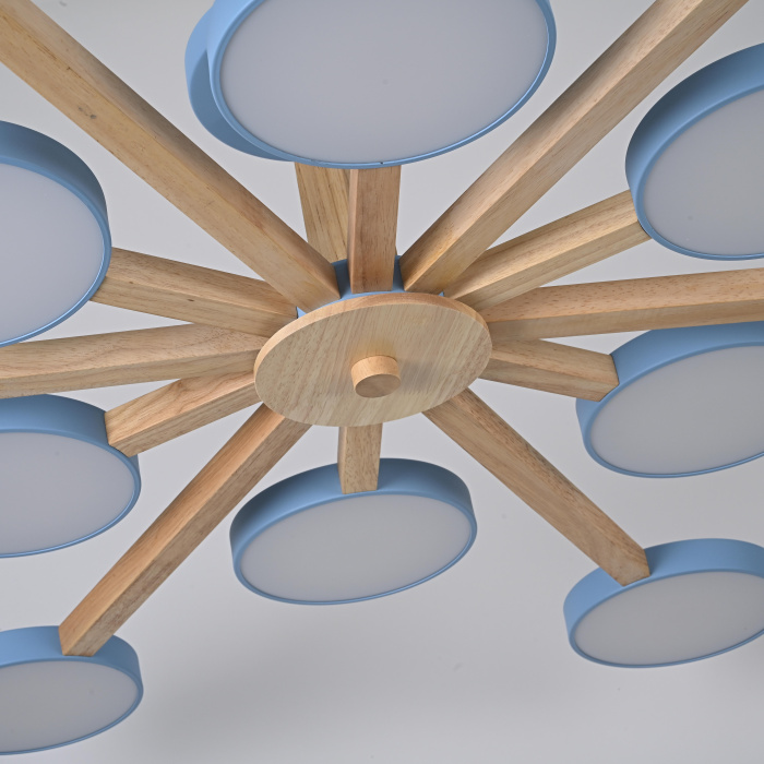 Потолочный светильник TURNA L12 Blue ImperiumLoft