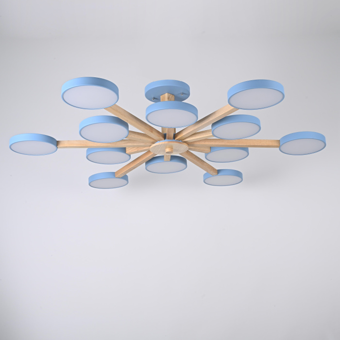 Потолочный светильник TURNA L12 Blue ImperiumLoft