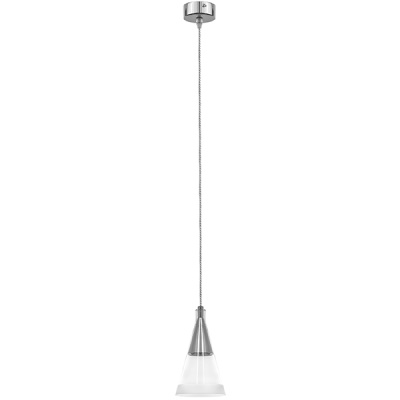 Светильник подвесной CONE 1х40W GU10 ХРОМ (в комплекте) 757019 (MD7938-1A )