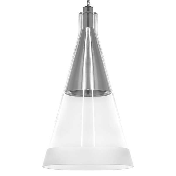 Светильник подвесной CONE 1х40W GU10 ХРОМ (в комплекте) 757019 (MD7938-1A )