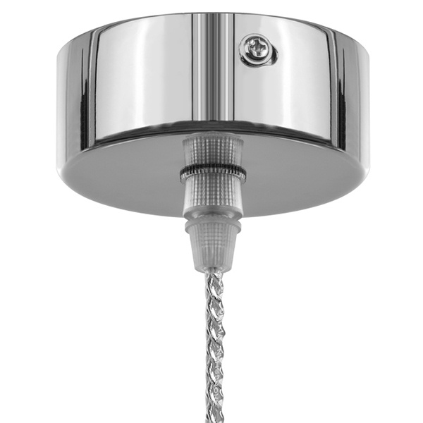 Светильник подвесной CONE 1х40W GU10 ХРОМ (в комплекте) 757019 (MD7938-1A )