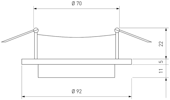 Встраиваемый светильник Elektrostandard 114 mr16 4690389168994