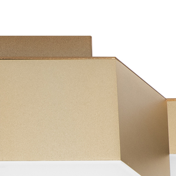 Светильник потолочный FAVO LED-60W 2880LM Satin Gold 4000K (в комплекте) 750123 (MX13003032-12А)