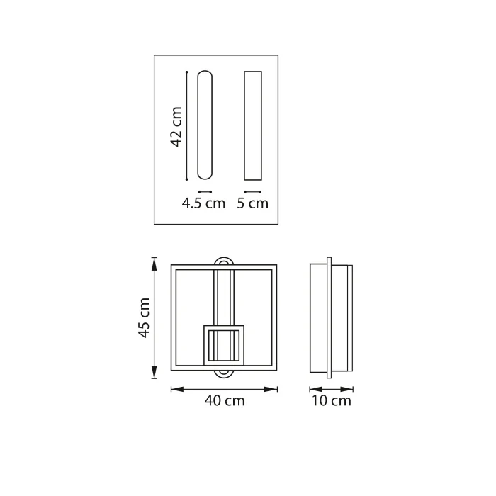 Настенно-потолочный светильник Undine Lightstar 738687