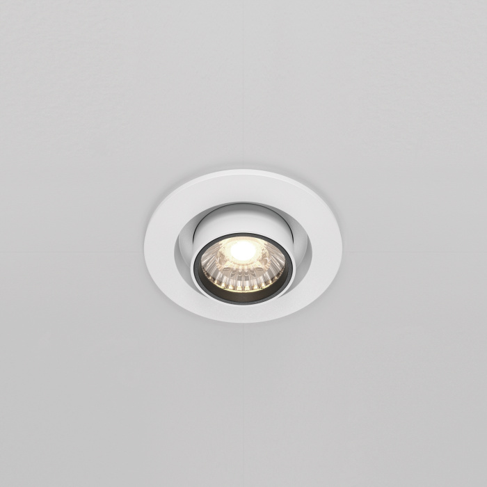 Встраиваемый светильник Maytoni Hidden DL045-01-10W4K-W