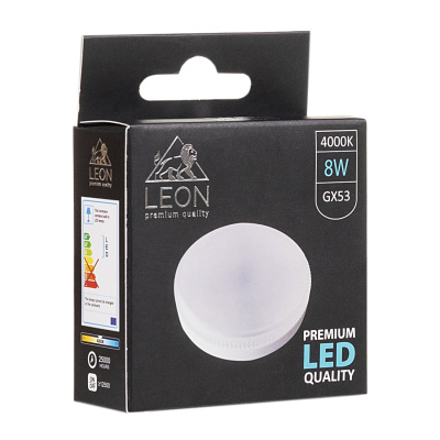 Светодиодная лампа Leon LE-GX53-8W-4000K