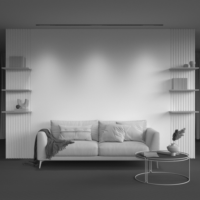 Трековый светильник Maytoni Points TR232-2-10W4K-B