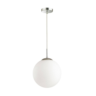 Подвесной светильник 4543/1 SUSPENTIONI LN21 228 хром, белый Подвес E27 60W L провода 1500мм 220V SUMMER
