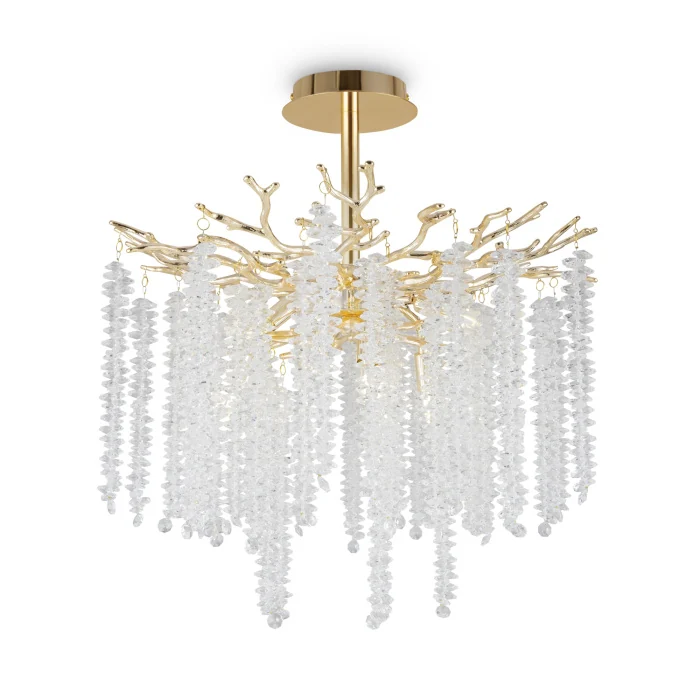 Люстра на штанге Freya Mineral FR1010CL-06G