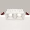 Встраиваемый светильник Maytoni Alfa LED DL043-02-10W4K-D-SQ-W