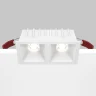 Встраиваемый светильник Maytoni Alfa LED DL043-02-10W4K-D-SQ-W