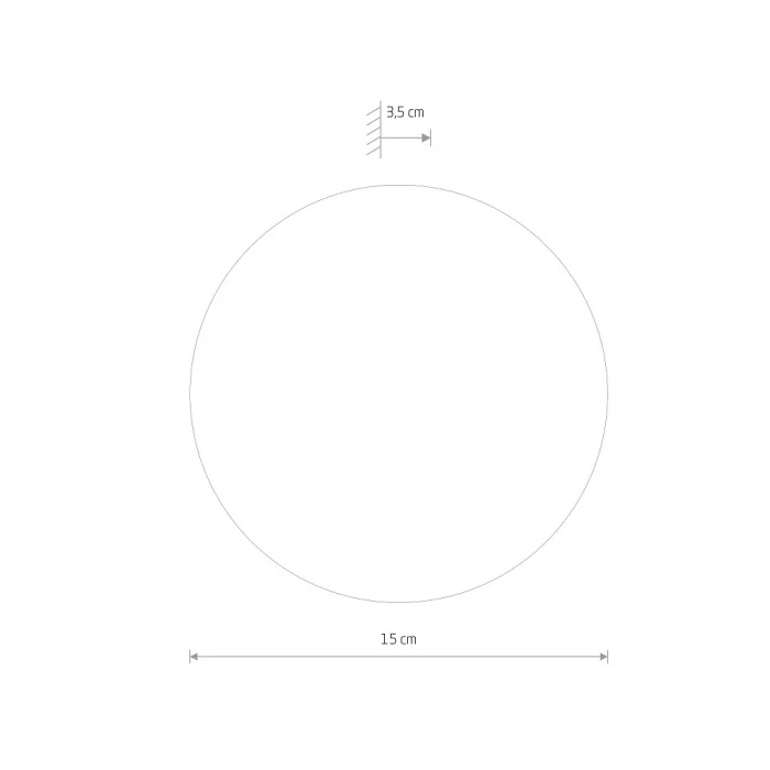 Настенный светильник Nowodvorski Ring Led S Gold 10280