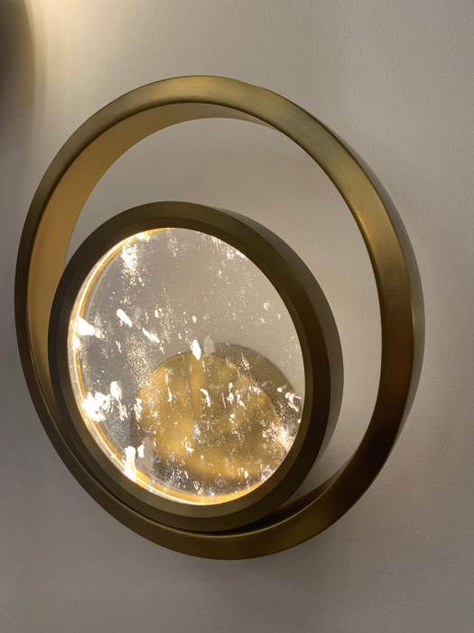 Настенный светильник Delight Collection Moon Light MB8700-1A antique brass