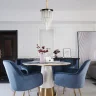 Подвесная люстра Delight Collection BRCH9122 BRCH9122-5 chrome
