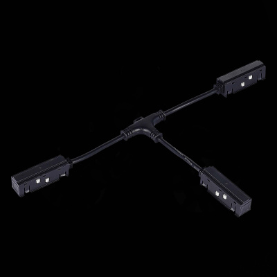 Коннектор питания T-образный для магнитного шинопровода ST-Luce Черный ST006.459.00