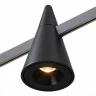 Магнитный трековый светильник FARM Черный LED 1*5W 4000K 325Lm Ra90 60 IP20 D70xH115 2 ST813.446.05