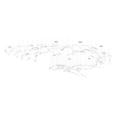 Светильник подвесной Airy L’ARTE LUCE LUXURY L61804