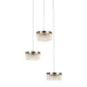 Подвесной светильник Delight Collection Diamond cut MD21020075-3A satin nickel