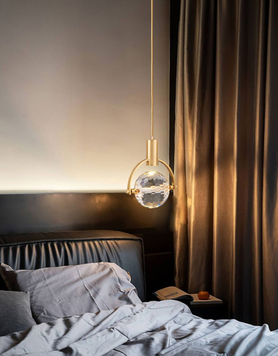 Подвесной светильник Delight Collection 2121 2121P/A brass/clear