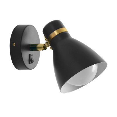 Светильник настенный Arte Lamp FAFNIR A5047AP-1BK
