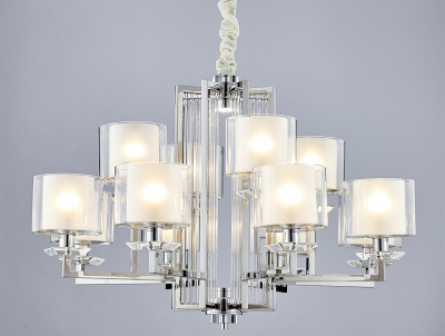 Люстра 4408+4/C chrome Newport