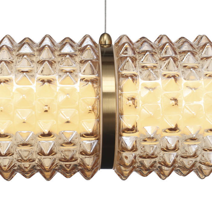 Светильник подвесной ST-Luce латунь/Шампань LED 1*37W 4000K SL6144.313.01