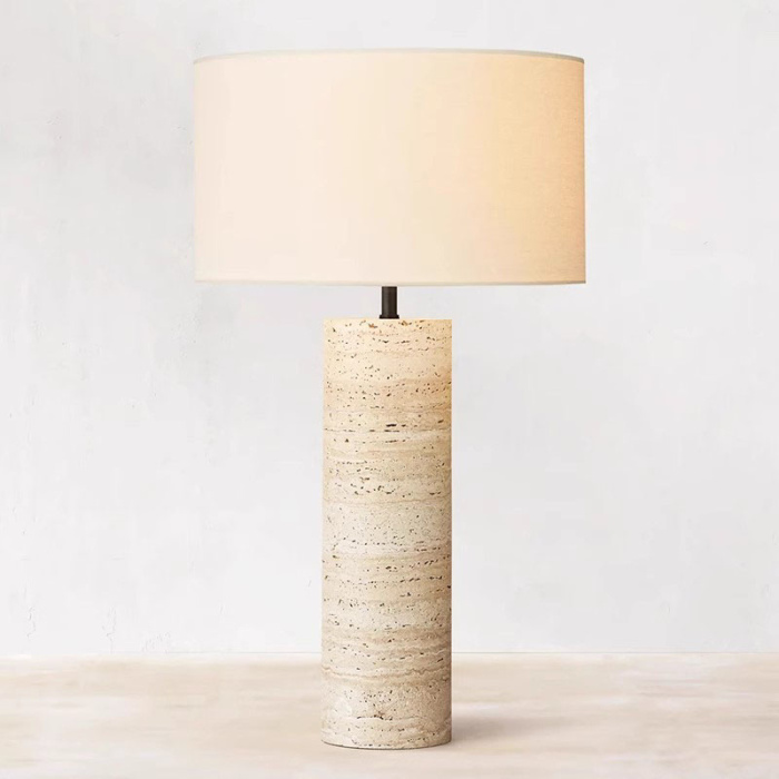 Настольная лампа Delight Collection Stone Table Lamp 5003T travertine