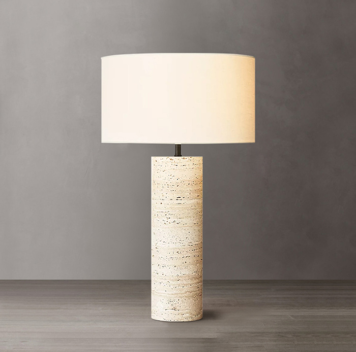 Настольная лампа Delight Collection Stone Table Lamp 5003T travertine