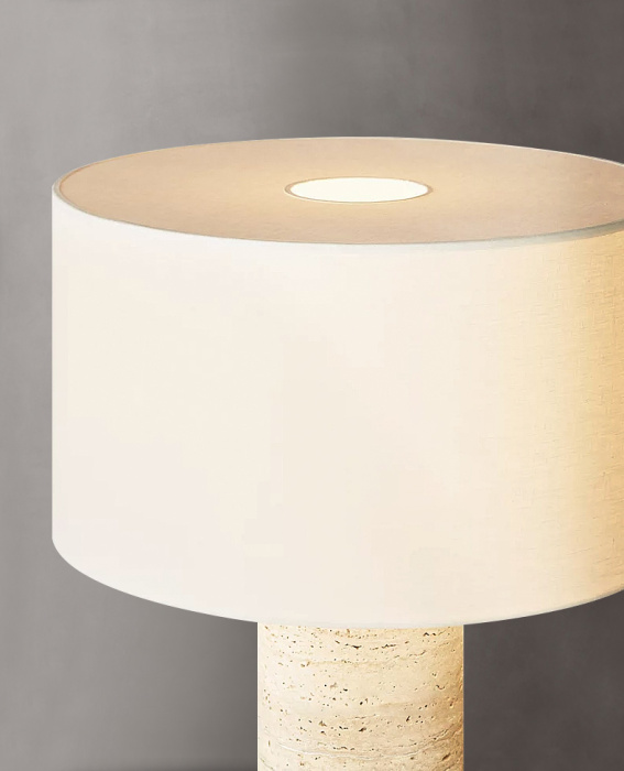 Настольная лампа Delight Collection Stone Table Lamp 5003T travertine