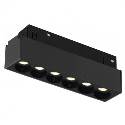 Светильник трековый магнитный iLedex VISION 4822-002-L120-6W-38DG-3000K-BK